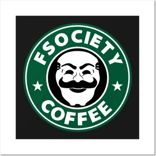 fsociety coffee Posters and Art